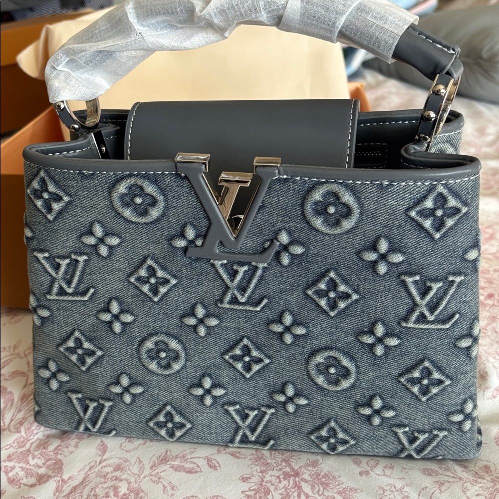 Beautiful denim purse new